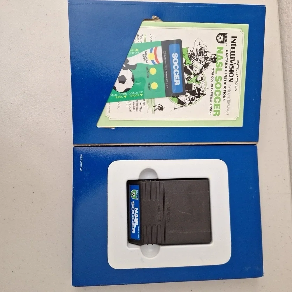 Lot of 5 Intellivision Games w/ Manuals & Controller Cover Overlays *SEE DESCRIP
